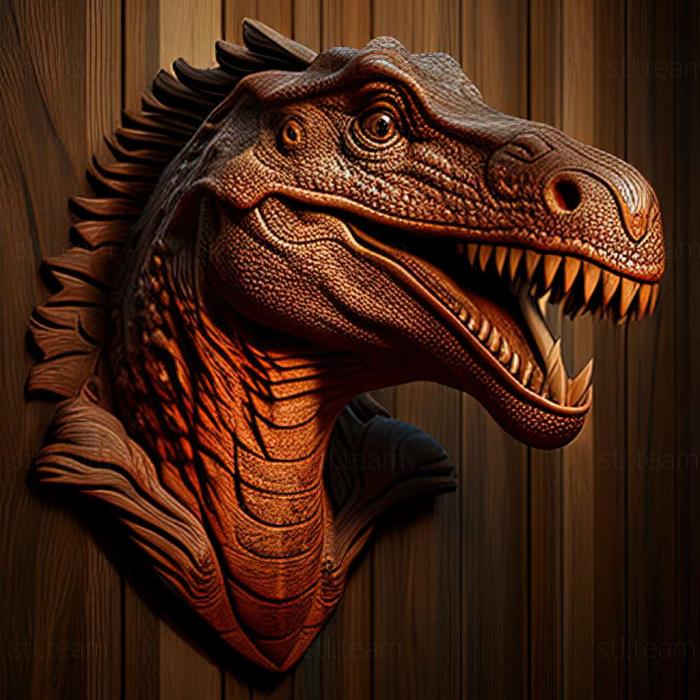3D модель Дирозавр (STL)